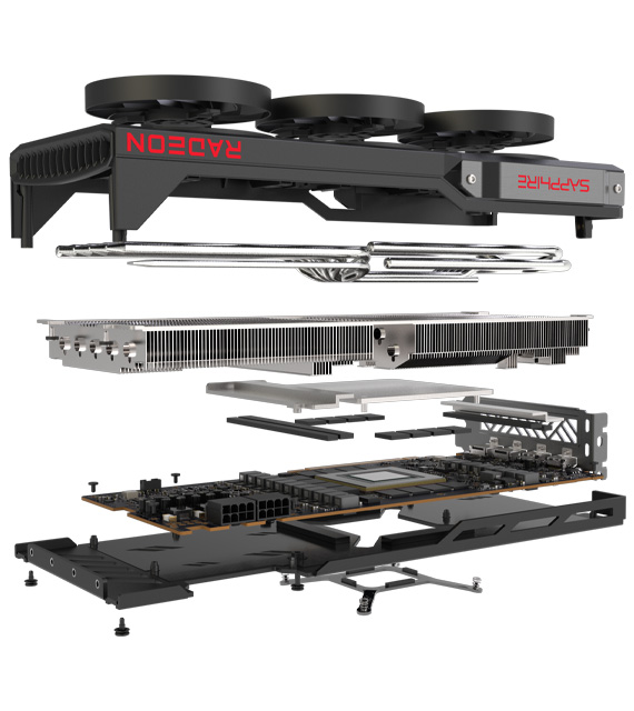 SAPPHIRE PULSE Radeon RX 7900 XT Graphics Card 11323-02-20G